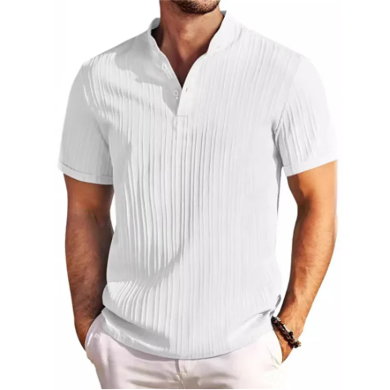 Striped Short-Sleeved Shirt