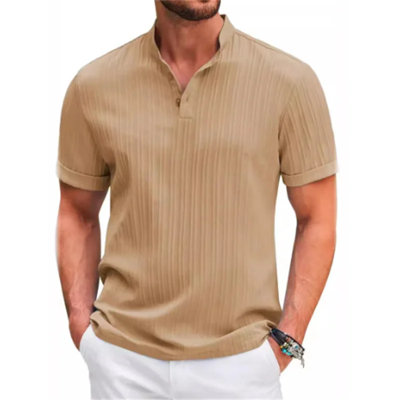 Striped Short-Sleeved Shirt