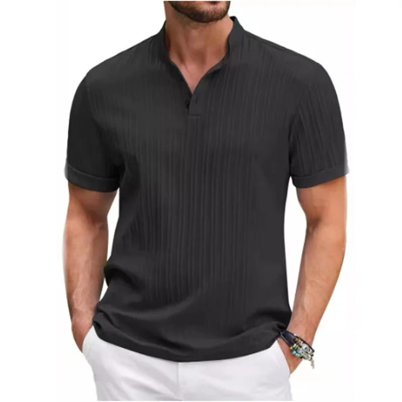 Striped Short-Sleeved Shirt